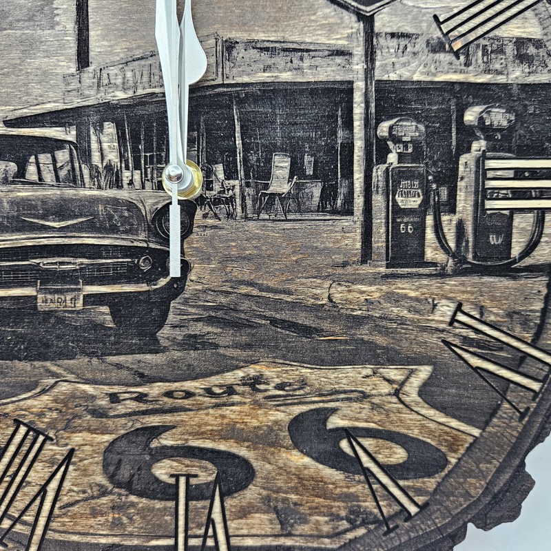 Hodiny 30cm "Route 66" typ 1 - Obrázek 9