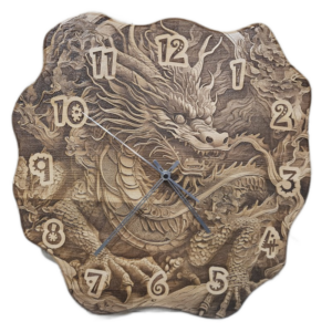 Hodiny "motiv Drak"