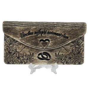 Přání obálka svatba