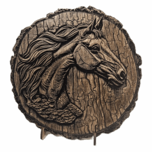 Nástěnný obrázek 22x22 kůň 26