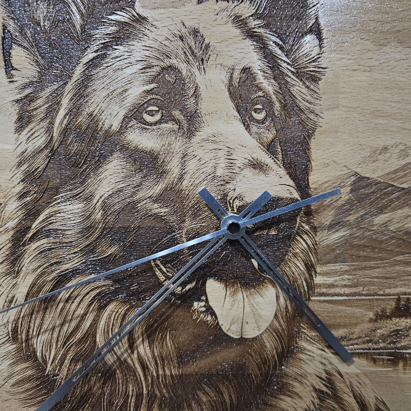 Hodiny "Německý ovčák 2" - Obrázek 3