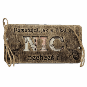 Přání "Nic" pro muže