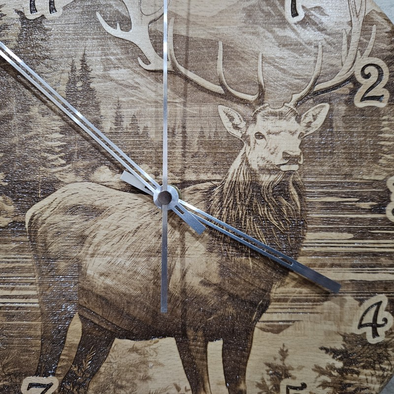 Hodiny "jelen" - Obrázek 2