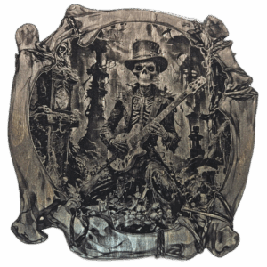 Nástěnný obrázek 22x22 kytarista 2